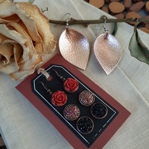 Earrings 4 Pair $15